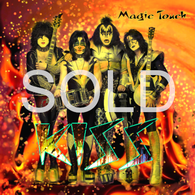 KISS - Magic Touch/Save Your Love  7" 45 UNIQUE 1 print ONLY art sleeve PRA0240